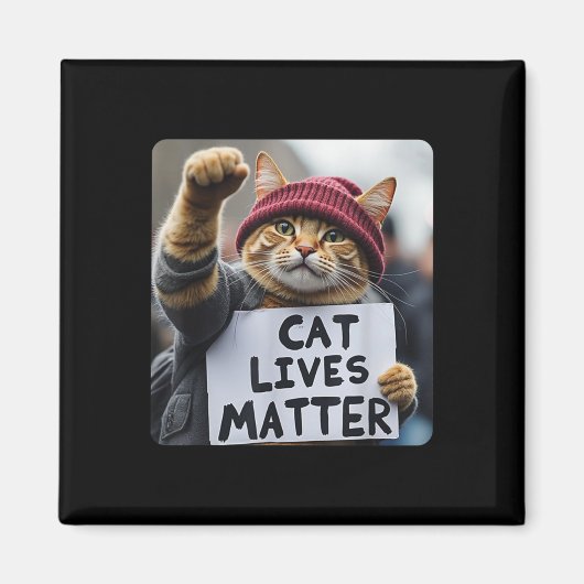Donald Trump 2024 Katten Magneet (Voorkant)