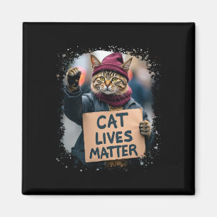 Donald Trump 2024 Katten nemen Amerika terug Retro Magneet