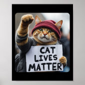 Donald Trump 2024 Katten Poster (Voorkant)