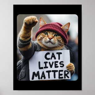 Donald Trump 2024 Katten Poster