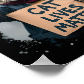 Donald Trump 2024 Katten Poster (Hoek)