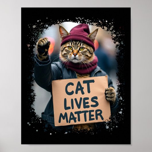 Donald Trump 2024 Katten Poster (Voorkant)