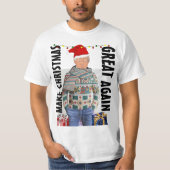DONALD TRUMP 2024 KERST T-SHIRTS TRUMP (Voorkant)