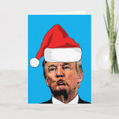 DONALD TRUMP 2024 KUS KERST KAART (Voorkant)