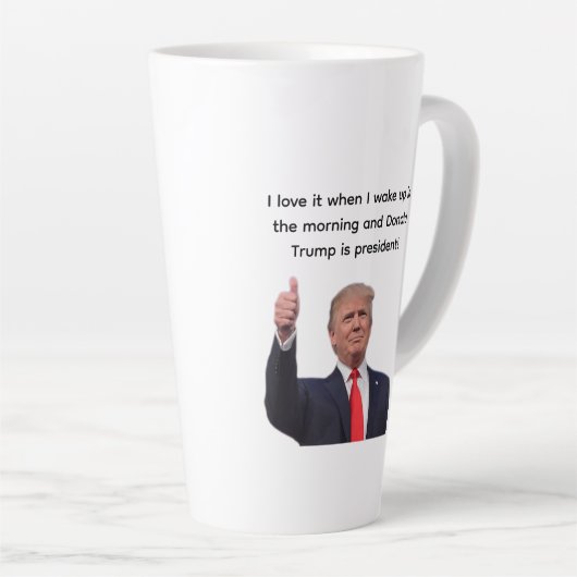 Donald Trump 2024 Latte Mok (Rechterhoek)