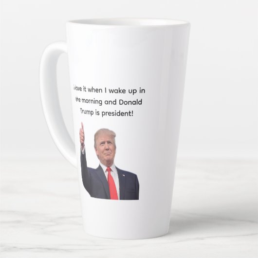 Donald Trump 2024 Latte Mok (Linkerhoek)