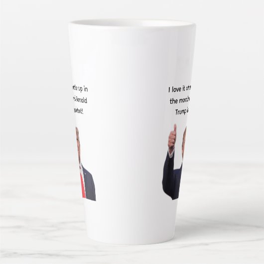 Donald Trump 2024 Latte Mok (Voorkant)