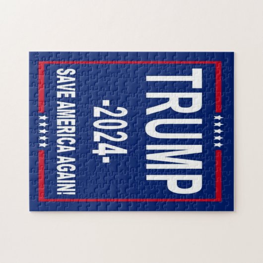 Donald Trump 2024 Legpuzzel (Horizontaal)