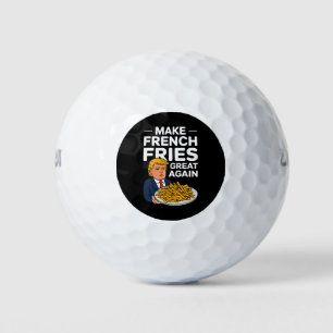 Donald Trump 2024 Maak Franse Frites Weer Groot Golfballen