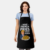 Donald Trump 2024 Maak Franse Frites Weer Groot Schort (Gedragen)