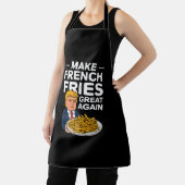 Donald Trump 2024 Maak Franse Frites Weer Groot Schort (Insitu)
