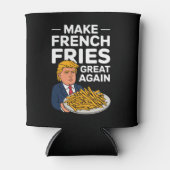 Donald Trump 2024 maakt Franse Fry weer geweldig Blikjeskoeler (Voorkant)