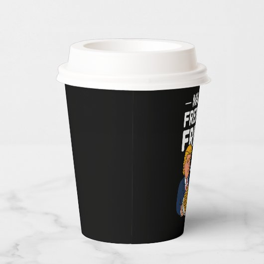 Donald Trump 2024 maakt Franse Fry weer geweldig Papieren Bekers (Rechts)