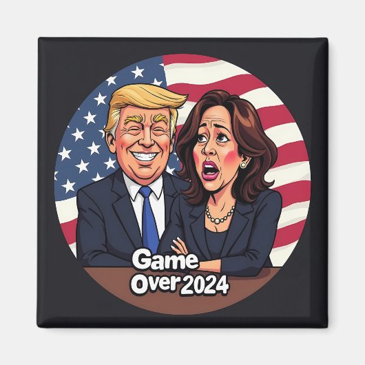 Donald Trump 2024 Magneet (Voorkant)
