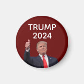 Donald Trump 2024 Magneet (Voorkant)