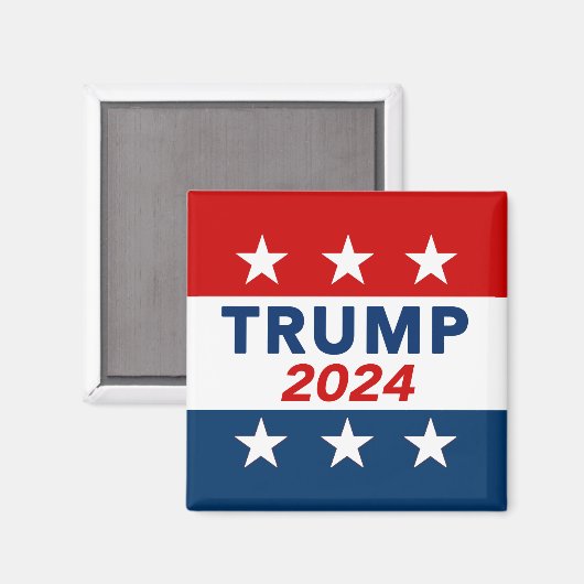 Donald Trump 2024 Magnet (Voorkant / Achterkant)