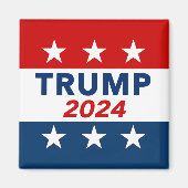 Donald Trump 2024 Magnet (Voorkant)