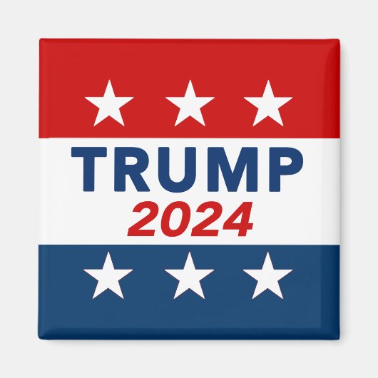 Donald Trump 2024 Magnet (Voorkant)