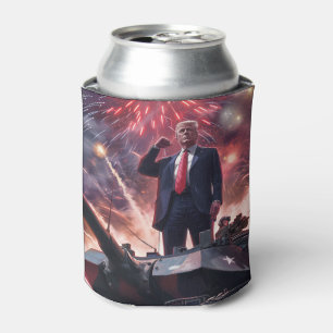 Donald Trump 2024 Militaire Held Pro-Trump Grappig Blikjeskoeler