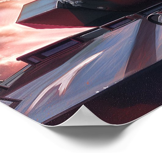 Donald Trump 2024 Militaire Held Pro-Trump Grappig Poster (Hoek)