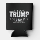 Donald Trump 2024 Neem Amerika terug Blikjeskoeler (Voorkant)