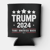 Donald Trump 2024 Neem Amerika terug Blikjeskoeler (Voorkant)