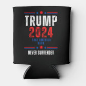 Donald Trump 2024 Neem Amerika terug Blikjeskoeler (Voorkant)