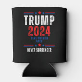 Donald Trump 2024 Neem Amerika terug Blikjeskoeler (Achterkant)