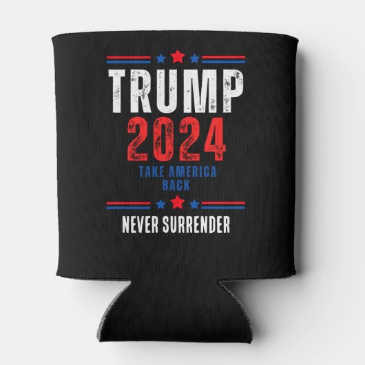 Donald Trump 2024 Neem Amerika terug Blikjeskoeler (Achterkant)