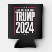 Donald Trump 2024 Neem Amerika terug Blikjeskoeler (Voorkant)