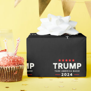 Donald Trump 2024 Neem Amerika terug Cadeaupapier