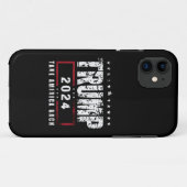Donald Trump 2024 Neem Amerika terug Case-Mate iPhone Case (Achterkant (horizontaal))