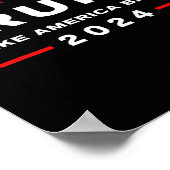 Donald Trump 2024: "Neem Amerika terug" - De Poster (Hoek)