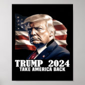 Donald Trump 2024: "Neem Amerika terug" - De Poster (Voorkant)