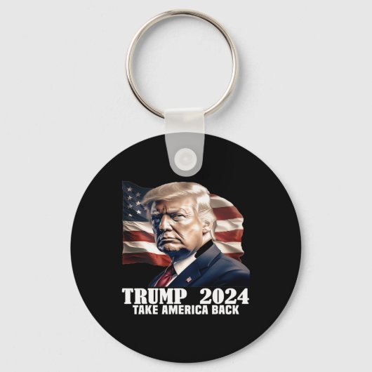 Donald Trump 2024: "Neem Amerika terug" - De Sleutelhanger (Voorkant)