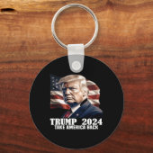 Donald Trump 2024: "Neem Amerika terug" - De Sleutelhanger (Voorkant)