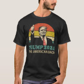 Donald Trump 2024: "Neem Amerika terug" - De T-shirt (Voorkant)