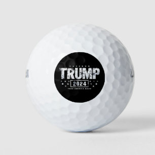 Donald Trump 2024 Neem Amerika terug Golfballen