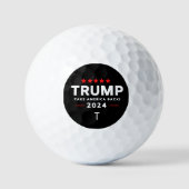 Donald Trump 2024 Neem Amerika terug Golfballen (Voorkant)
