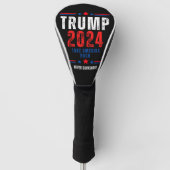 Donald Trump 2024 Neem Amerika terug Golfheadcover (Voorkant)
