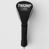 Donald Trump 2024 Neem Amerika terug Golfheadcover (Voorkant)
