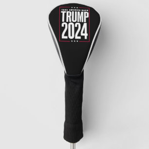 Donald Trump 2024 Neem Amerika terug Golfheadcover