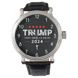 Donald Trump 2024 Neem Amerika terug Horloge