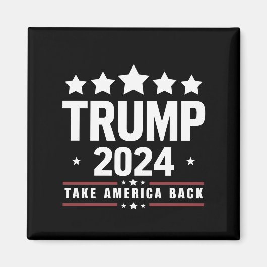 Donald Trump 2024 Neem Amerika terug Magneet (Voorkant)