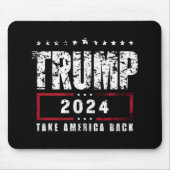 Donald Trump 2024 Neem Amerika terug Muismat (Voorkant)