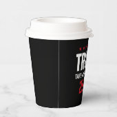 Donald Trump 2024 Neem Amerika terug Papieren Bekers (Rechts)
