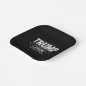 Donald Trump 2024 Neem Amerika terug Papieren Bordje (Gebogen)