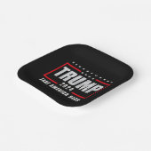 Donald Trump 2024 Neem Amerika terug Papieren Bordje (Gebogen)