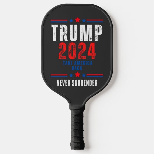 Donald Trump 2024 Neem Amerika terug Pickleball Paddle (Voorkant)