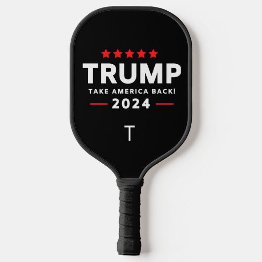 Donald Trump 2024 Neem Amerika terug Pickleball Paddle (Achterkant)